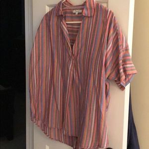 Madewell Multi Colored Shirt